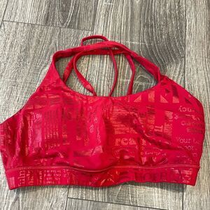 Lululemon Lunar Year Dragon 2025 Sports Red Sports Bra - Sold Out Everywhere!